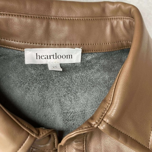 Heartloom Tan Leather Jacket - Picture 4 of 8
